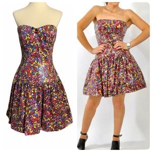 Vintage Morton Myles sequin dress